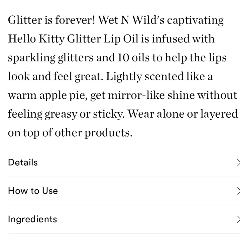 Hello Kitty Magic Lip Oil Shade: Magic Apple ✨ 🆕